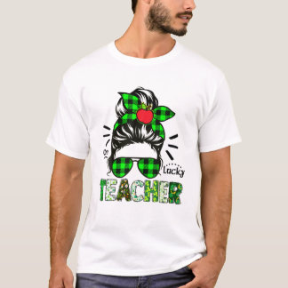 Camiseta Um Professor Sortudo Mensageiro Mulheres Rua Dia D