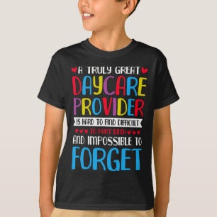 Camiseta Um Provedor de Creche Verdadeiramente Excelente
