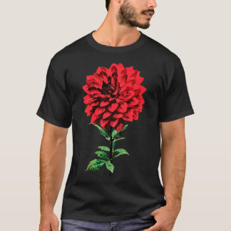 Camiseta Um Red Dahlia