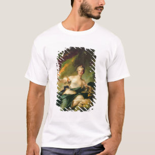 Camiseta Um retrato de Anne Josephe Bonnnier de la Mossau (