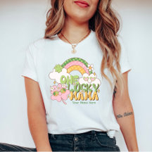 Um Retro Groovy Arco-íris da Mamãe Sortuda Persona