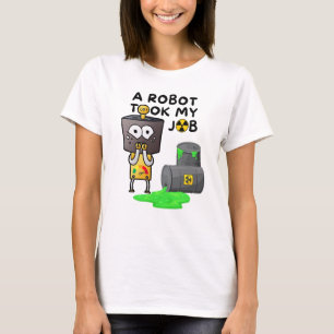 Camiseta Um Robô Assumiu Meu Trabalho