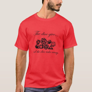 Camiseta Um rolo dos dados
