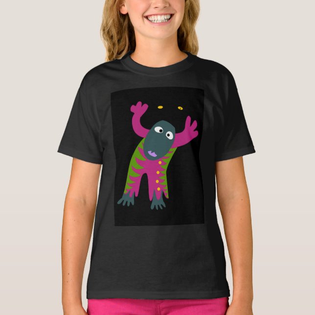 Camiseta Um rosto engraçado (Frente)