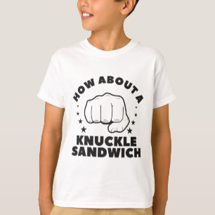 Camiseta Um Sanduíche De Punho Boxeador De Boxe