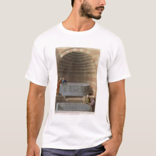 Camiseta Um sarcófago antigo de Basaltes, chamado o Lov