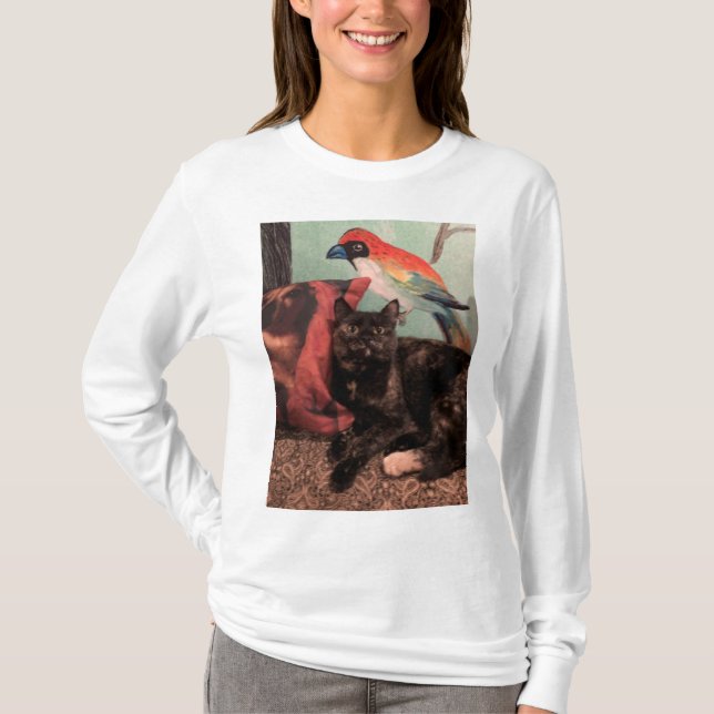Camiseta Um selvagem interior aconchegante (Frente)