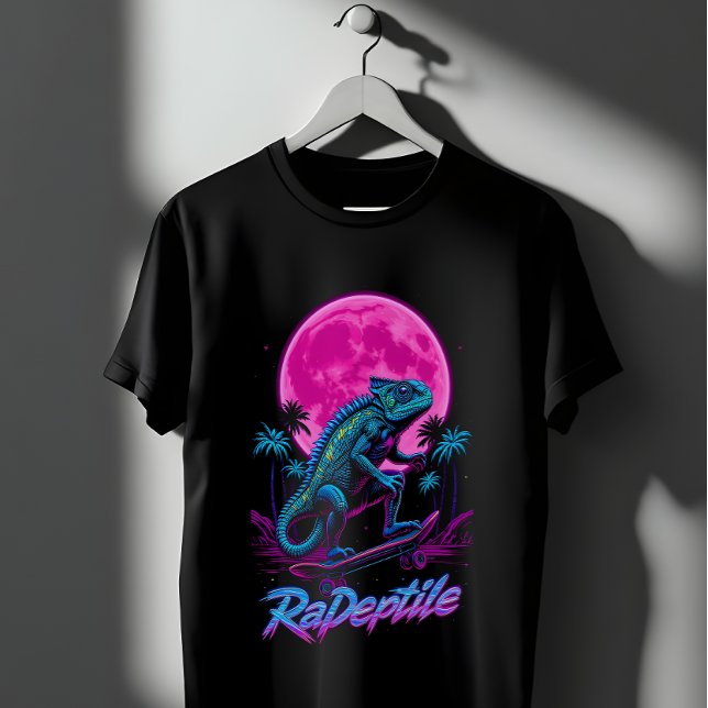 Camiseta Um skate de camaleão (Criador carregado)