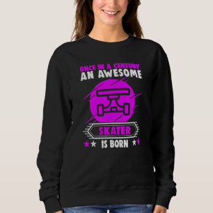 Camiseta Um Skater Incrível É Um Skateboarder De Aniversári