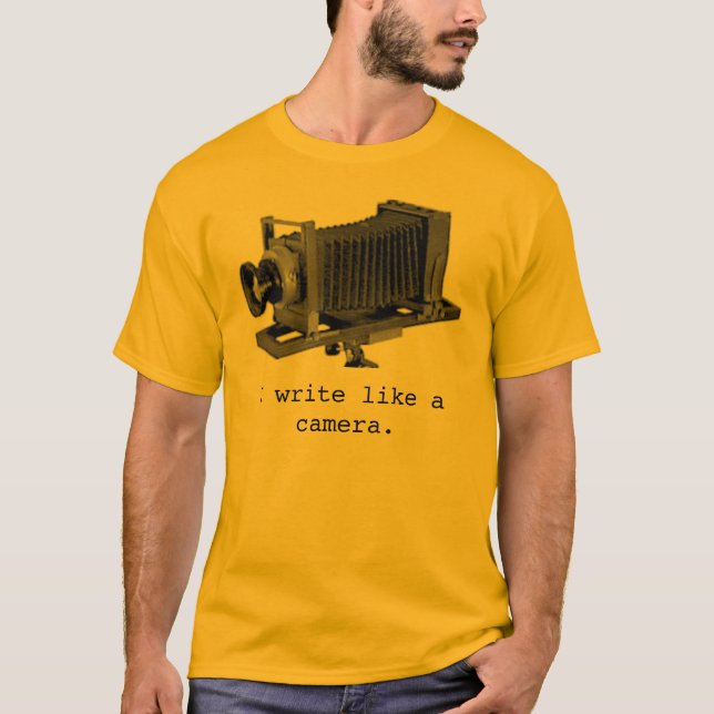 Camiseta Um slogan para as idades (Frente)
