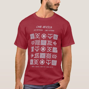 Camiseta Um só África – Nsibidi – Nigéria & Camarões -