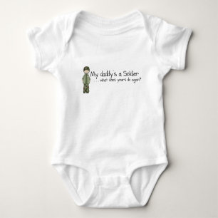 Camiseta Um soldado do pai (6-24mo)