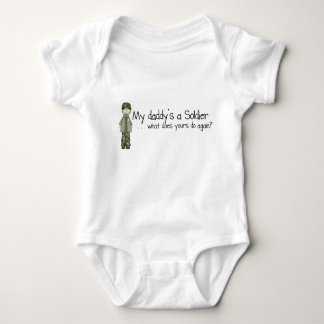 Camiseta Um soldado do pai (6-24mo)