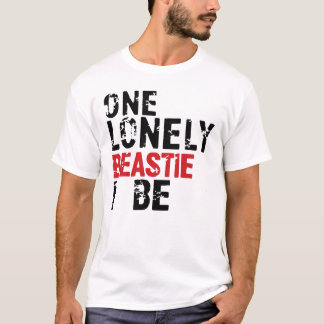 Camiseta Um Solitário, Beastie I Be - Engraçado Tee Graphic