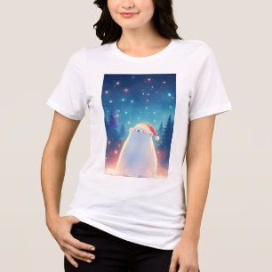 Camiseta Um Sonho de Natal de Urso Polar