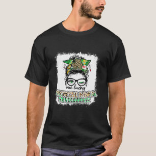 Camiseta Um Sonógrafo Médico de Diagnóstico Sortudo, Um