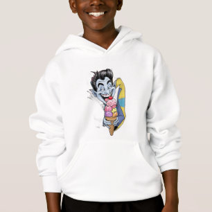 Camiseta Um sorvete engraçado, não tão assustador, comendo
