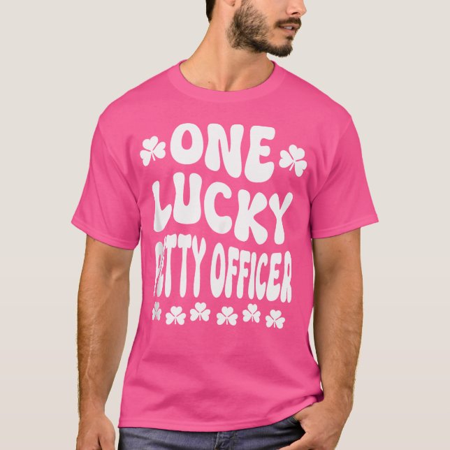 Camiseta Um Suboficial Sortudo (Frente)