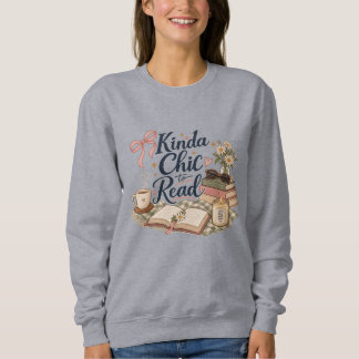 Camiseta Um Tanto Chic para Ler Estética de Amante de Livro