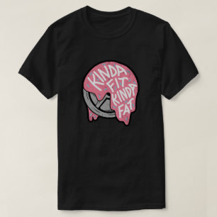 Camiseta Um Tanto em Forma, Um Tanto Gordo – Abraçando a Fo