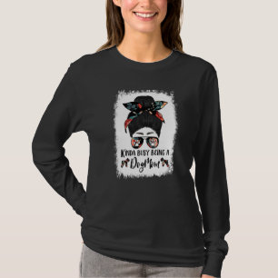 Camiseta Um Tanto Ocupada Sendo Mãe de Cachorro Standard Sc