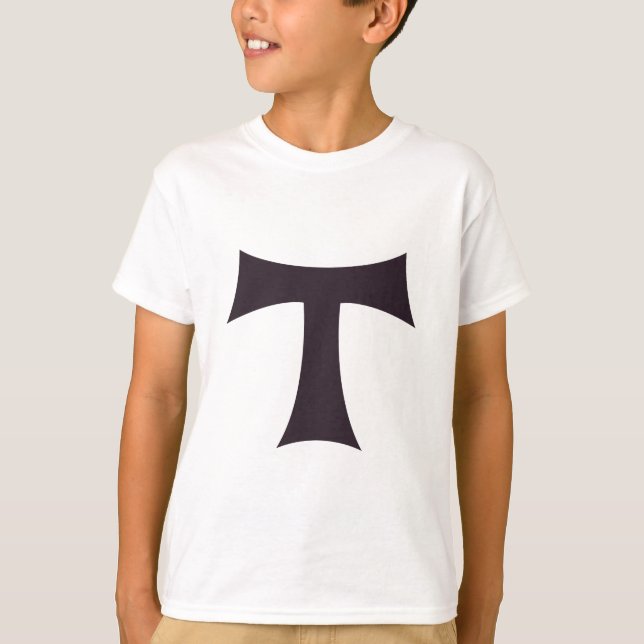 Camiseta Um tau cruz Santo Anthony (Frente)
