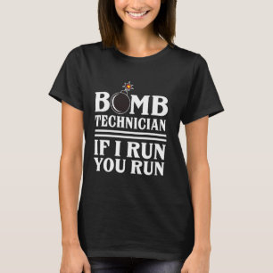 Camiseta Um Técnico-Bomba Se Eu Lhe Corrotar O Esquadrão De