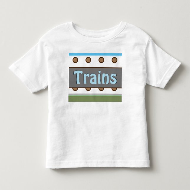 Camiseta Um Tee de Trens (Frente)