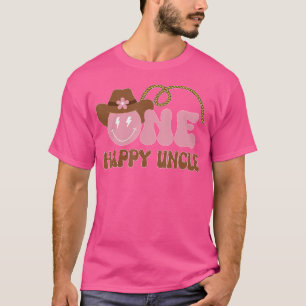 Camiseta Um Tio Feliz, 1 Ano, Rodeio Ocidental, 1Rua
