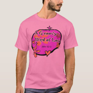Camiseta Um tipo Groovy do amor, 15:13 de John, Jesus
