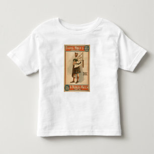 Camiseta Um tocador de gaita-de-foles escocês de Hoss