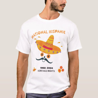 Camiseta Um tributo à cultura hispânico-americana