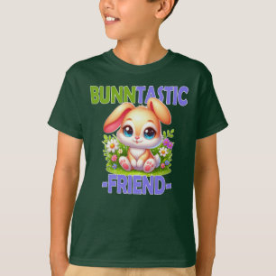 Camiseta Um trocadilho de Amigo Bunntastic. Cartografia de 