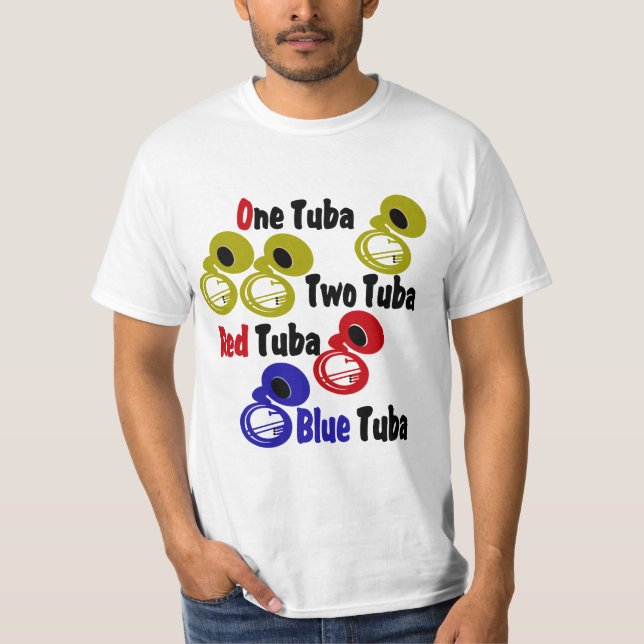 Camiseta Um Tuba Dois Tuba (Frente)