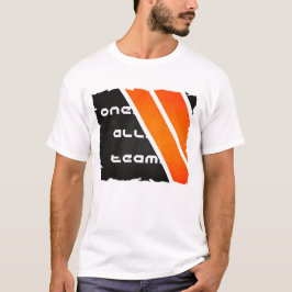 Camiseta um. tudo. T