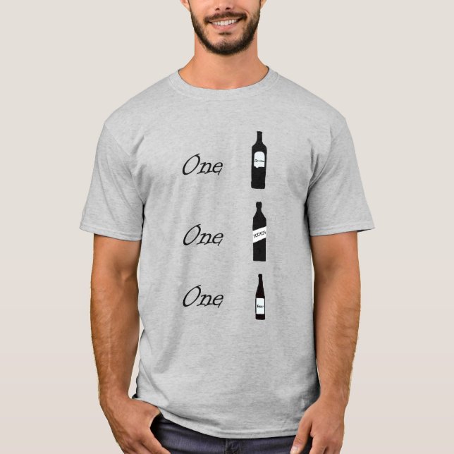 Camiseta Um uísque de uísque... (Frente)