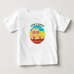 Camiseta Um Único Bebê de primeiro aniversario de Boho de A