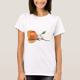 Camiseta Um único corte de rosa