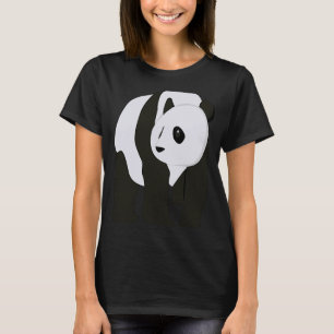 Camiseta Um urso de Panda, fantasia de bicho pelado, um urs