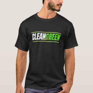 Camiseta Um Vegetariano É Limpo E O Veganismo Verde Vai Vir