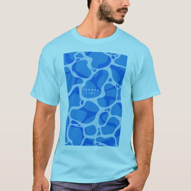 Camiseta Um verão colorido (Frente)