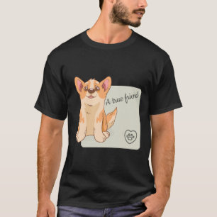 Camiseta Um verdadeiro amigo Welsh Corgi