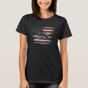 Camiseta Um Veterano Piloto de Caça A 10 Thunderbolt A 10 W