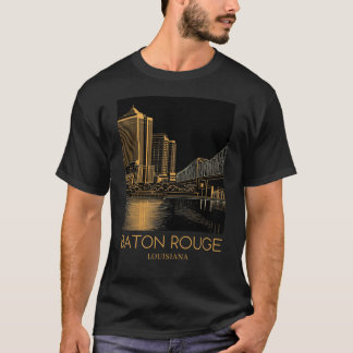 Camiseta Um Viagem de Arte de Baton Rouge 3