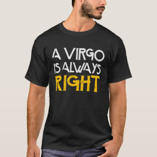 Camiseta Um vírus é sempre a astrologia de aniversário cert