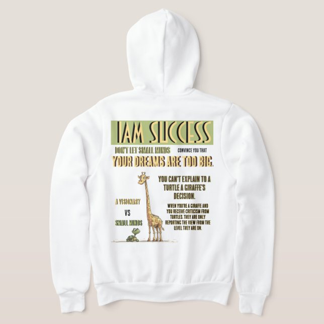 CAMISETA UM VISIONÁRIO (Postura das costas)