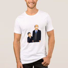 Camiseta "Um xelim por dia e um sanduíche de merda"