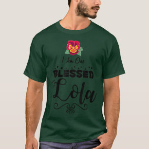 Camiseta Uma Abençoada Avó Lola Filipino