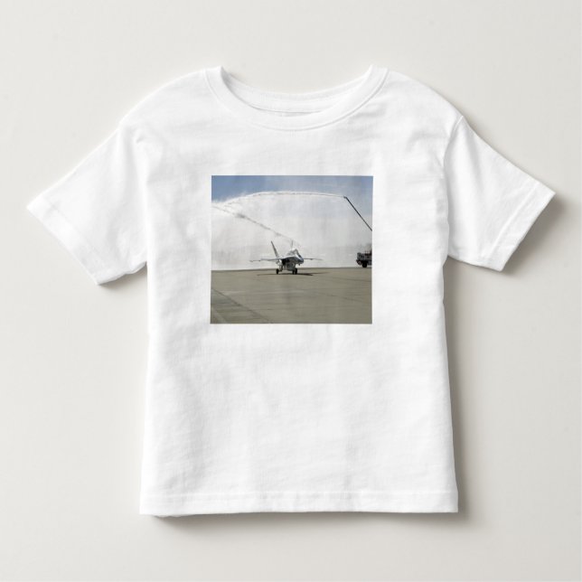Camiseta Uma aeronave F-18 (Frente)