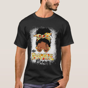 Camiseta Uma agradecida mamãe Engraçada Mensagem Bun Ação d